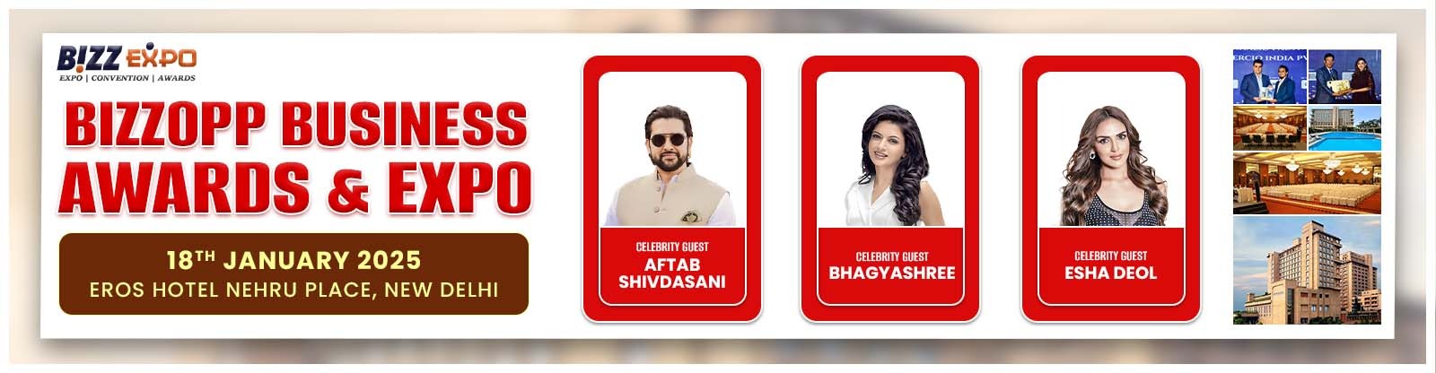 BizzOpp Awards, Celebrities, Nomination